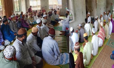 বরিশাল উজিরপুরে জামে মসজিদ কোবাতে জুম্মা নামাজের শুভ উদ্বোধন