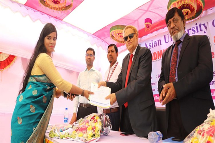 নরসিংদীতে এশিয়ান ইউনিভার্সিটির ভর্তি মেলা শুরু