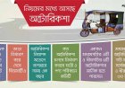 বাধ্যতামূলক হচ্ছে অটোরিকশার নিবন্ধন-চালকের লাইসেন্স